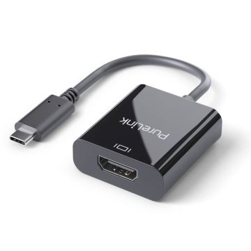 PureLink USB C to HDMI adapter 4K60 iSeries black 010m (IS181)