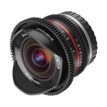 Samyang 8mm T3.1 VDSLR UMC Fisheye II Canon M