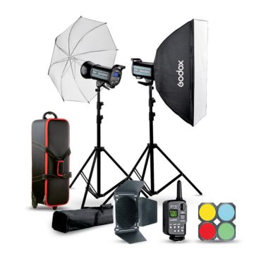 Godox Studio Flash Kit Godox QSII 2xQS400II