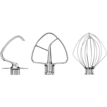 KitchenAid 5KSM5TH3PSS Stainless Steel Stirrer Silver 3-in1