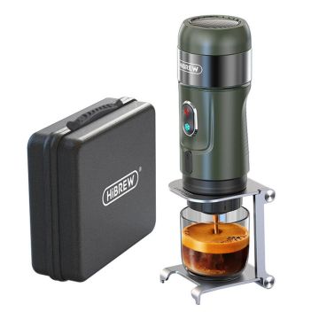 HiBREW Portable 3-in-1 coffee maker with case (H4B_GN)