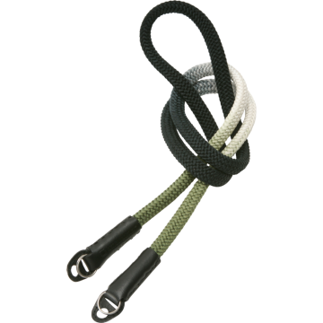 Artisan & Artist ACAM-316G Silk Camera Strap Gradation Black/Khaki