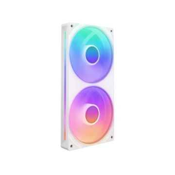 NZXT F240 RGB Core 240mm Single-Frame RGB Fan Unit White (RF-U24HF-W1)