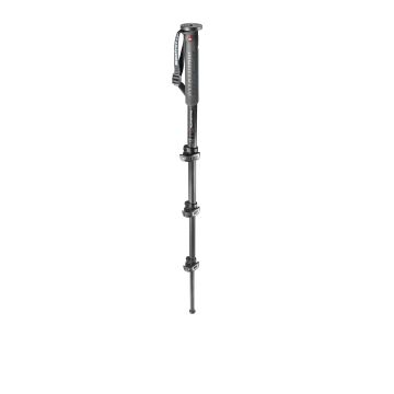 Manfrotto XPRO Carbon Fibre 4 Section Photo Monopod With Quick Power Lock (MPMXPROC4)