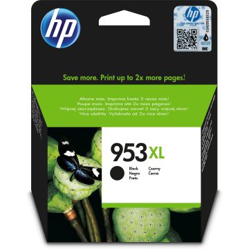 HP 953XL High Yield Black Original Ink Cartridge (L0S70AE)
