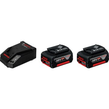 Bosch GBA 18V 2x4.0Ah + AL 1860 CV Carton (1600A002F8)