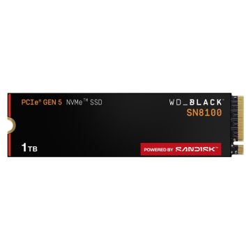 SanDisk Black SN8100 1000GB NVMe PCIe 5.0 M.2 Black (WDS100T1X0M)