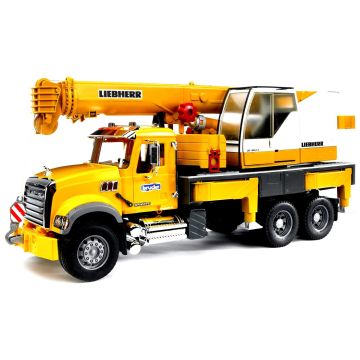 Bruder MACK Granite Liebherr Crane Truck (02818)
