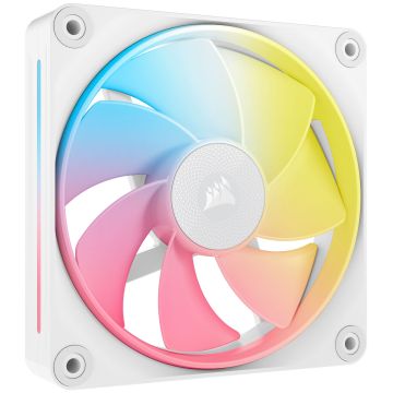 Corsair iCUE Link LX120-R, PWM fan, RGB - 120mm, White (CO-9051053-WW)