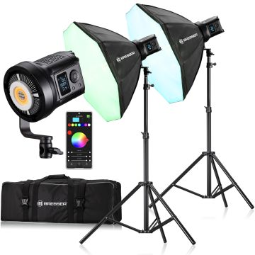 Bresser BR-135RGB COB LED Light Duo Kit F005106