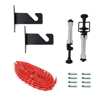 Caruba Suspension System for 1 Roll Wall Mounting BGS-1