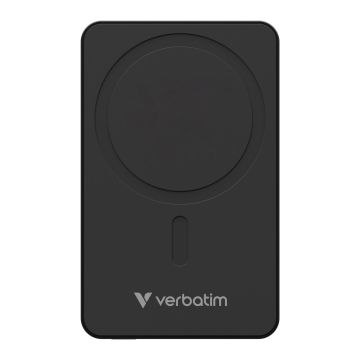Verbatim Charge n Go Essentials Power Bank Magnetic Wireless 10000 mAh Black