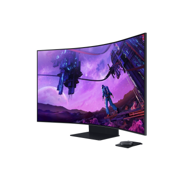 SAMSUNG Odyssey Ark, 139,7cm (55-inch), 165Hz, FreeSync, 4K, HDR10, VA - 4x HDMI (LS55BG970NUXEN)