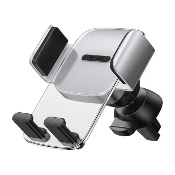 Baseus car holder for air supply ventilation grille silver (SUYK000112)