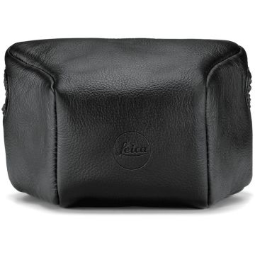 Leica Soft Case Short Front Leather Black (14893)