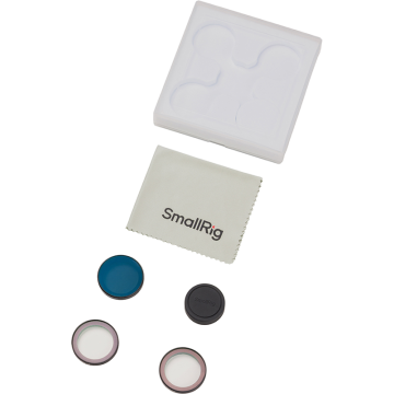 SmallRig 5789 1/2 & 1/4 Black Diffusion & ND8-CPL Polarizing Filter Kit for DJI Osmo Nano