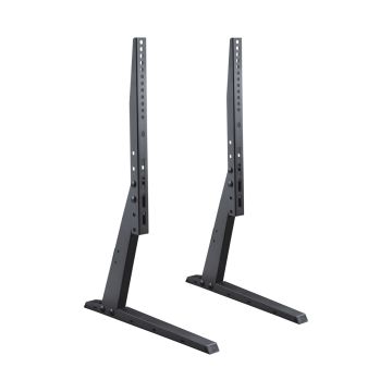 PureMounts TV stand for displays 37–70″ black ( PM-TVS-02 )