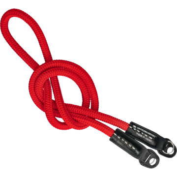 Artisan & Artist ACAM-306A Silk Camera Strap Red
