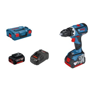 Bosch GSR 18V-60 C, 2x5.0Ah, 1880CV L-Boxx (06019G1100)