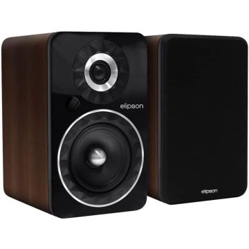 Elipson Prestige Facet 6B BT Wireless Bookshelf Walnut (Pair)