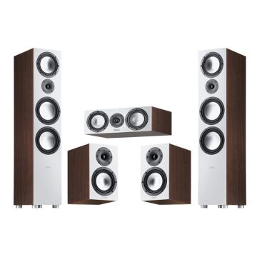 Canton Speakers Set 5.0 GLE 496/436/456 Mocca Dekor