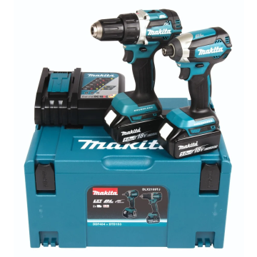 Makita DDF484 + Makita DTD153 + 2x 5.0Ah Battery + DC18RC Battery Charger