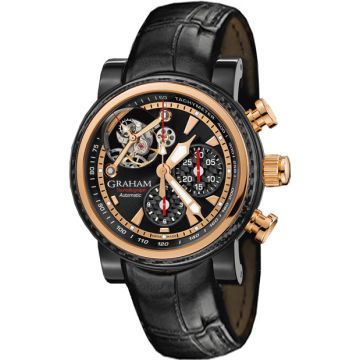 Graham Tourbillograph Silverstone Woodcote Men's Watch 2TWAO.B01A.C104B