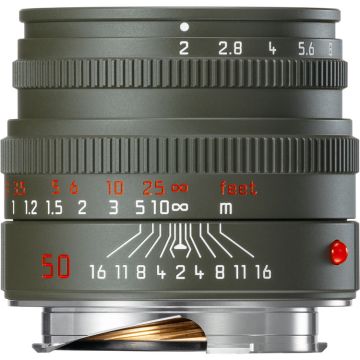 Leica SUMMICRON-M 50mm f/2 Safari Olive Green