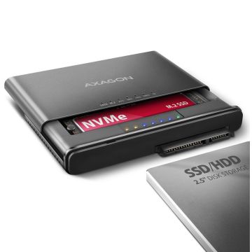 Axagon SSD Adapter USB-C M.2 SATA 10Gbps 0.1m ADSA-CC (ADSA-CC)