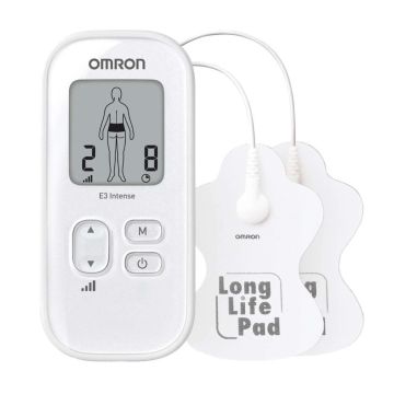Omron E3 Intense HV-F021-E4W Transcutaneous Electrical Nerve Stimulation (TENS) White