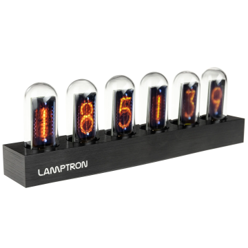 Lamptron DC601 Desktop Clock, IPS - black (LAMP-DC601B)