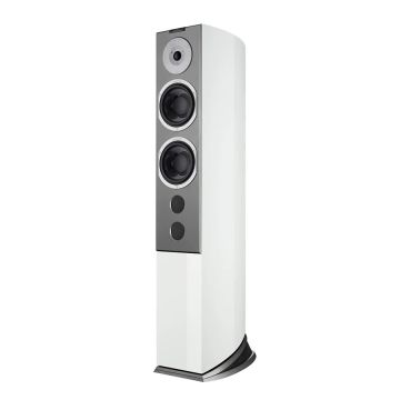 Audiovector R6 Signature Piano White Floorstanding Speakers (Pair / Set of 2)