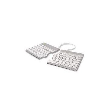 R-Go Tools Compact Break Wireless Keyboard White (RGOSBUSWLWH)