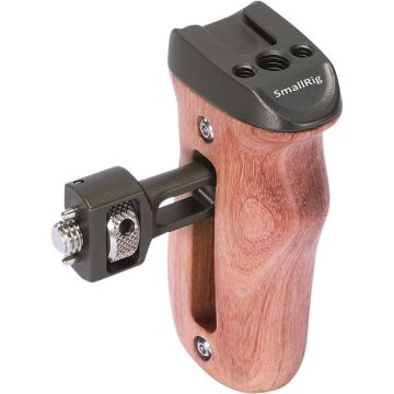 SmallRig 2642 Wood Side Handle w/ Arri-Style Mount