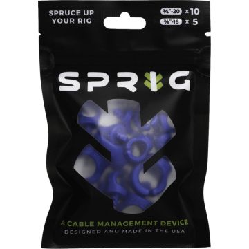 Sprig Blue Value pack 10x 1/4 Sprigs + 5x 3/8 Big Sprigs