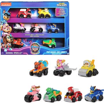 Paw Patrol Pup Squad Racers Gift Set with Liberty Toy Car (6067861)
