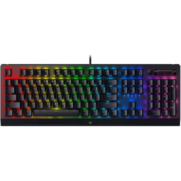 Razer BlackWidow V3 Green Switch US Black (RZ03-03540100-R3M1)