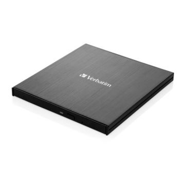 Verbatim Slimline Blu‑Ray USB 3.0 external burner black