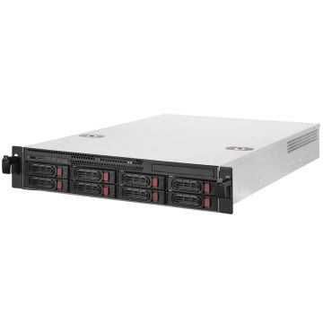 SilverStone RM22-308 Rackmount Server Case, 2U, E-ATX - black (SST-RM22-308)