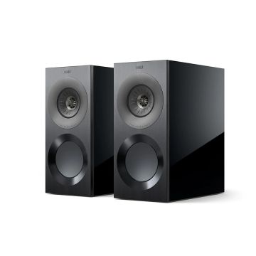 KEF Reference 1 Bookshelf Speaker High Gloss Black Grey