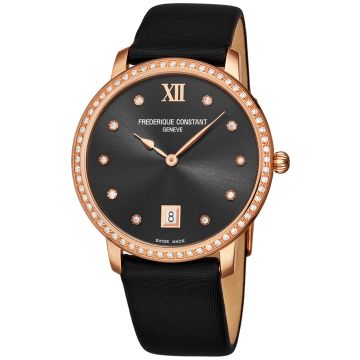 Frederique Constant Slimline Ladies Watch FC-220G4SD34