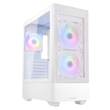 Lian Li LANCOOL 205 Mesh C Midi Tower - White (LANCOOL 205 MESH C WHITE)