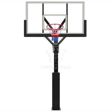 Bilaro Fremont 180x105cm, 12mm BL61202 Basketbola grozs