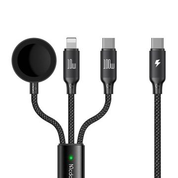 Mcdodo CA-4940 USB-C 3in1 cable USB-C, Lightning, Apple Watch