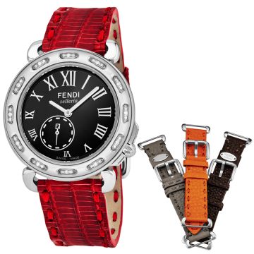 Fendi Selleria 3 Additional Straps Set With Ladies Watch F81031DCH/SET2