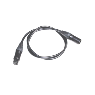 Canare L-2T2S microphone cable 6,0mm, XLR (M) / XLR (F) 20m, BLK CA-2TS-M/F-BLK-20