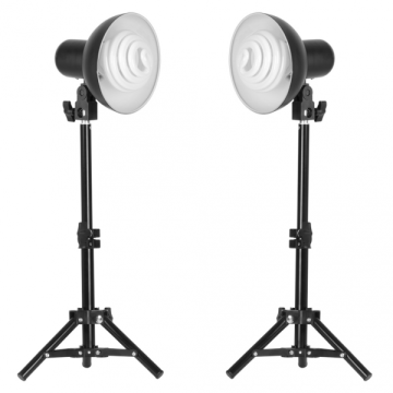 GlareOne Set of Continuous Light Lamp 2x35W (With Stand)