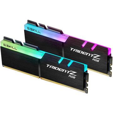 G.SKILL Trident Z RGB DDR4 32GB (2 x 16GB) 3200MHz C16 Black (F4-3200C16D-32GTZRX)