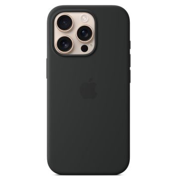 Apple iPhone 16 Pro Silicone Case with MagSafe Black MYYJ3