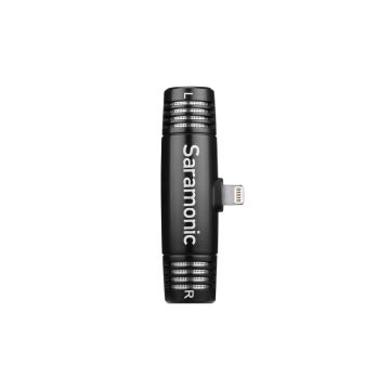 Saramonic SPMIC510 Di Compact Stereo Microphone for iOS Devices with Lightning Connector